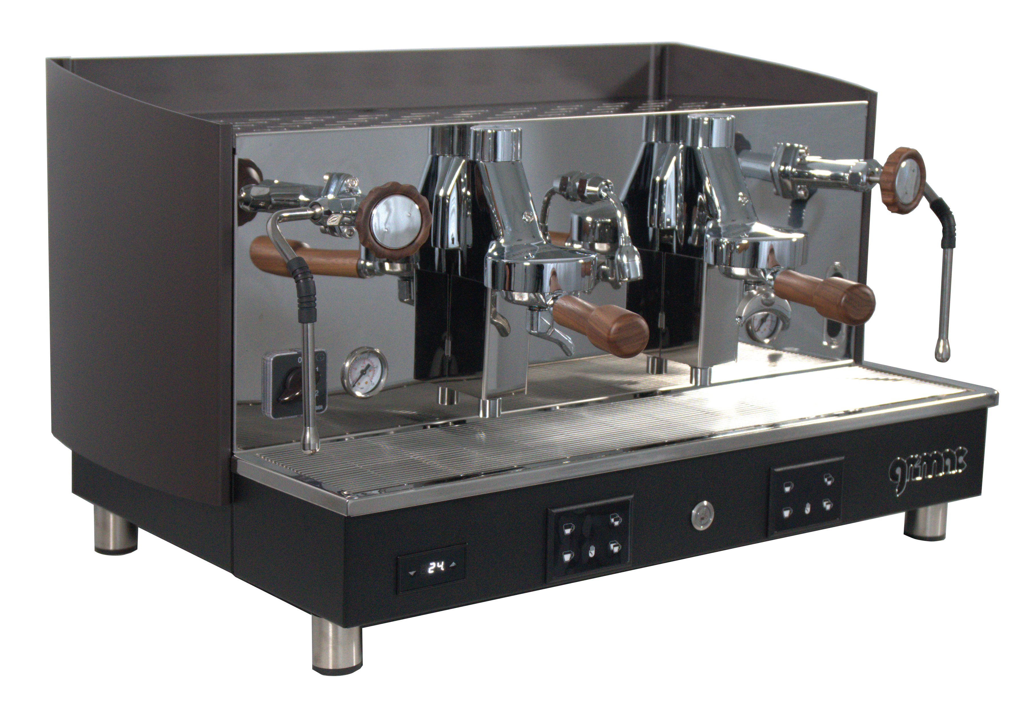 Macchina per caffè professionale, 2 gruppi, semiautomatica COMPACT